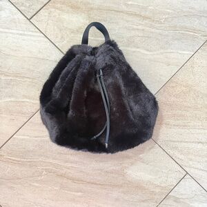 GAP Kids Black Faux Fur Women's Bag